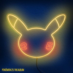 Album cover for Pokémon 25: The Album.