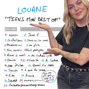 Album cover for Tiens mon best of by Louane.
