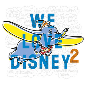 Album cover for We Love Disney 2.